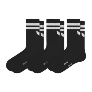 Erima WINGS Socken 3er-Pack schwarz
