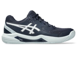 ASICS Asics GEL-Dedicate 8 Clay Damen Tennisschuhe Midnight/White schwarz